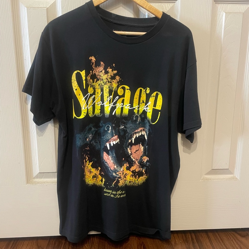 L men fashion nova shirt
